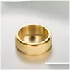 Band Rings de alta qualidade de 8 mm aço inoxidável anel de casamento para homens para homens Moda de jóias de jóias de jóias de jóias de jóias