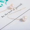 Earrings CHUHAN 18K Gold Freshwater Pearl Ear line Women Earrings Fashionable exquisite ear line Summer Beach Party Jewelry Accessories