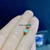 Stud Yulem Round 4mm Natural Emerald Gem Stone Earrings for Women Silver 925 Jewelry Simple Design