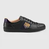 Nya Nitar Loafers Designerskor Män Kvinnor Nitar Sneakers Låg Studerad Svart Sude Vit Med Hål Sneakers Med Box Stl 35-46