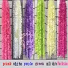 Decorative Flowers White Artificial Silk Flower Rattan Orchid Wisteria Vines 39 Inches Long For Wedding Backdrop Decoration Shooting Props