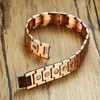 Bracelets Vinterly Bio Magnetic Bracelet Copper Benefits Vintage Energy Copper Bracelet Men Arthritis Chain Magnet Health Mens Bracelets