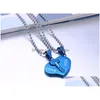 Pendentif Colliers 2Pcs / Set Amour Clé Coeur Pour Femmes Hommes Amoureux Couple Bijoux Collier Brisé Saint Valentin Cadeau Drop Delivery Penda Dhygw