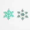 Necklaces Wholesale ! Newest 10pcs/lot Enamel /Rhinestone Blue Snowflake Pendants For Chunky Jewelry Making