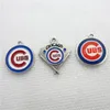 Autres vendeurs à chaud 20pcs / lot American Baseball Sport Cubs Charm Sport Team Sportime Charmes Bijoux Bijoux de bracelet bricolage Charmes