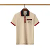 Mens Polos Summer Brand Clothes Luxury Designer Polo Shirts Fashion Embroidery T Shirt High Street