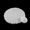 Autres liquides irréguliers rond de la boîte de Pétri Moule de silicone Moule rond Round Coaster Epoxy Resin Art Fournitures pour outils de fabrication de bijoux en silicone bricolage