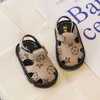 Baby Sandals recém -nascidos meninos moda moda verão infantil infantil sapatos de berço macio garotas anti -deslize