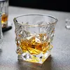 Garrafas de água uísque xícara de vidro Cristal whisky copos xícaras para bebida alcoólica bourbon escocês conhaque vodka gin tequila rum bar 230520
