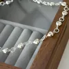 Chaînes coeur chaîne plaqué argent collier pour femmes mode coréenne mignon tour de cou bijoux filles cadeau