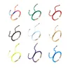 Polish 10Pcs Adjustable Nylon Cord Braided Bracelet Making with Brass Beads Multicolor Handmade Rope For DIY Jewelry Making Accessories