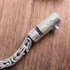 Bileklik Bocai S925 Sterling Gümüş Bilezik 2021 Popüler Kişilik Twistchain Pure Argentum Charm Barko Mücevher Erkek ve Kadınlar İçin