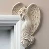 Novelty Items Angel Wings Home Gift Resin Craft Door Frame Ornament Indoor and Outdoor Garden Door Ornament G230520