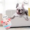 Pet Dog Toy Ball Pet كرات القفز التي تتحدث عن ألعاب تفاعلية للكلاب.