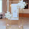 Düğün Dekorasyon Kare Zemin Çiçek Rafı Demir Kemeri Billboard İşareti Raf Balon Çerçevesi Doğum Günü Bebek Duş Partisi Dersler