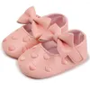 Premiers marcheurs automne printemps mode bébé chaussures belle Walker PU fond souple brillant Sequin amour fille princesse 0-18M