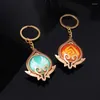 Keychains Genshin Impact Sumeru Vision Cosplay Keychain Seven Costume Props