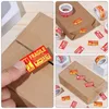 Wrap regalo 250pcs/roll fragile etichetta di avvertimento fragile per favore maneggiare con cura mantieni le merci espressi adesivi speciali