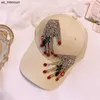 Ball Caps 202203-YY new designer style gorgeous ring rhinestones lady baseball hat women leisure visors cap J230520