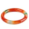 Bracelets Natural Color Jade Bangle Women's Bracelet Charm Jewellery Fashion Accessories HandCarved Gifts for Women Men