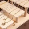 Boxes Jewelry Necklace Ring Earring Organizer Display Stand Wooden Nature Sunglasses Glasses Frame Holders Storage Jewelry Store Decor