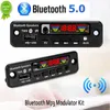 Nouvelle voiture mains libres Bluetooth 5.0 modulateur lecteur MP3 Kit récepteur FM sans fil décodeur MP3 carte Usb 3.5mm musique Audio adaptateur 5V