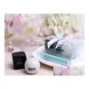 허브 향신료 도구 큐브 실린더 세라믹 Mr. Salt and Pepper Shakers White Black Shaker Kitchen 파티 선호 선물 선물 DHPQV