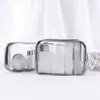 Kosmetiktaschen Hüllen Transparente Kosmetiktasche Damen Schminktasche Reise Wasserdichter Reißverschluss Make-up Beauty Wash Organizer Toilettenartikel Aufbewahrungsset Taschen