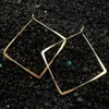 Huggie Handmade Gold Hoop Earrings Gold Filler Vintage Jewelry Boho Oorecchini Brinco Oorbellen Pendientes 925女性用シルバーイヤリング