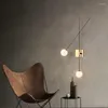 Wall Lamps Nordic Minimalist Bedroom Bedside Led Lamp Art Geometric Lines Rotatable Head Livingroom Kitchen Bathroom Decor Sconce