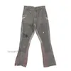 Jeans pour hommes Vêtements de créateurs Galeries de pantalons de mode Départements Salopettes cousues mouchetées Virgil High Street Pantalons de survêtement évasés Rock Streetwear7xi3