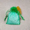 Boxen 1000pcs 7x9cm Deichbare Organza Geschenktüten Schmuck Verpackungstaschen Beutel Hochzeitsfeier Weihnachtsdekoration Favorbags Geschenkbeutel