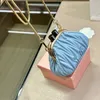 New Single shoulder crossbody womens bag Fashion Clip Small Square Bags Mini Shell Dinner Bag Chain Zero Wallet Dumpling change purse