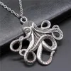 Pendant Necklaces 1 Piece 59x57mm Octopus Charms Necklace For Women Drop Supplier Pendants Female Gift
