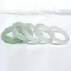 Bangle Free Frakt Real 40 ~ 42mm Natural Jade Jadeite Nephrite Bangles Hand Barn Barn Baby Stone Bangle Armband Smycken Armband