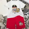 Designer Baby Kids Clothing Suits Jungen Fashion Summer Shirts Mädchen Freizeitkleidung Sets Kurzarm Kurzarm Top hochwertiger Dhgate