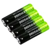 La batería recargable de litio 18650 9900mah de 3,7 V se puede utilizar para linternas brillantes y productos electrónicos. Color verde