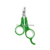 Dog Grooming Pet Nail Scissors Household Small Cats Trimmer Animal Cutter Drop Delivery Home Garden Supplies Dhplj