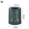 New waste bins Large Capacity Bathroom Household Paper Basket Light Luxury Bedroom Kitchen Living Room Trash Cans Household Cleaning Tools