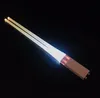 Creative 2pcs/Pairs LED Lightsaber Chopsticks Light Up Durable Lightweight Kitchen Dinning Room Party Portable Food Safe Tableware Glowing Gifts SN783