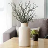 Fleurs décoratives 3 pièces Manzanita sec artificiel faux feuillage plante arbre branche mariage maison église bureau meubles