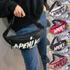 Midjeväskor unisex kvinnor man midja fanny pack bälte resväska handväska bröstpåse kula bullet pack messenger crossbody axelväska 230519