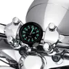 Voiture nouvelle moto vélo horloge Chrome étanche moteur guidon montage Quartz montre en aluminium lumineux horloge MotorAccessori