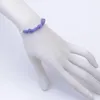 Bangle New Handmade Gemstone Tanzanite Rough Armband Natural Gemstone Rough 925 Sterling Silver Fine Jewelry for Women