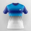 Camisetas masculinas camisetas masculinas para homens camisetas de camisa de camisa de badminton de tênis de mesa de tênis de tênis