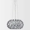 Kroonluchters Acryl Ball Hanglamp Licht Moderne kroonluchter D35cm voor eetkamer Living El R7S Sun Tube Bron Bron