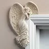 Novelty Items Angel Wings Home Gift Resin Craft Door Frame Ornament Indoor and Outdoor Garden Door Ornament G230520