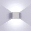 Duvar lambası LED açık iç ışık 6W 12W Bahçe Işıkları Alüminyum Yatak Odası Oturma Odası Merdivenleri Aydınlatma Ev Dekorasyonu
