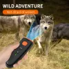リピラー犬の騒音アンチバーキングデバイス超音波犬の樹皮抑止装置トレーニング3モードUSB充電式