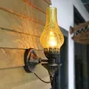 Wall Lamps Kerosene Lamp Vintage Led Glass Sconce Light Fixtures Industrial Decor Bar Bedroom Bedside Bathroom Home Lighting